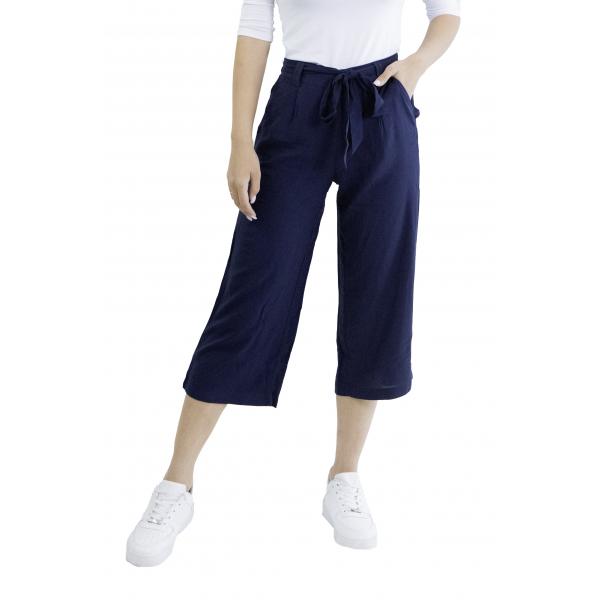Pantalone con cinta morbido cropped  Only
